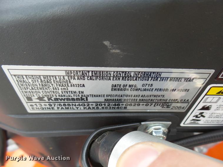 image for item DG9643 Kubota WG14-36 lawn mower