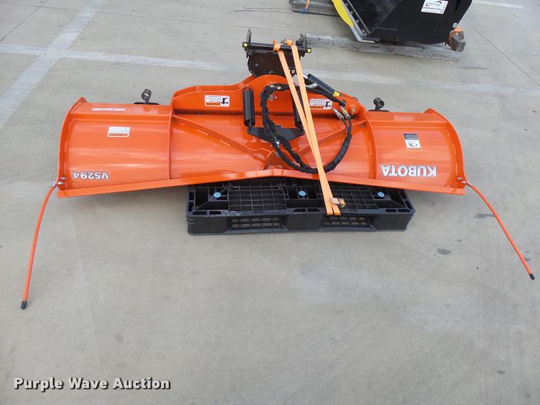 image for item DG9651 Kubota V5294 snow blade