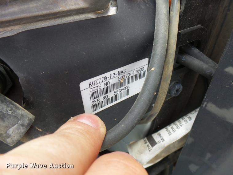 image for item DG9653 Kubota ZG222 ZTR lawn mower