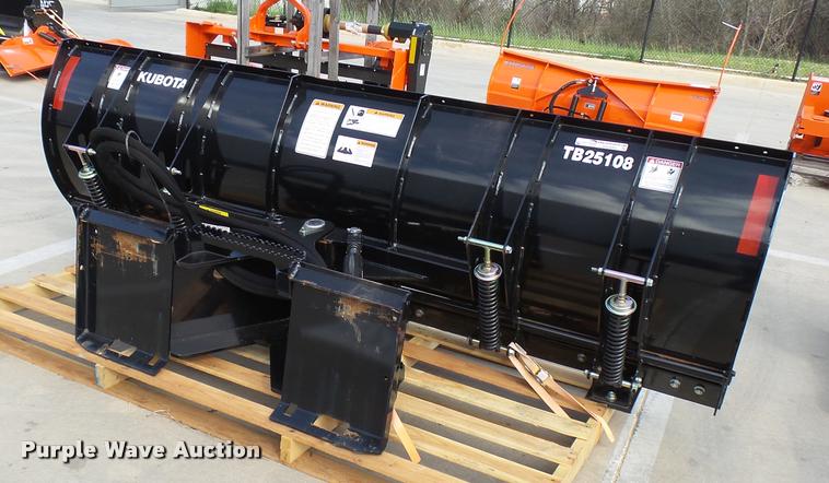 image for item DG9660 Kubota TB25108 skid steer snow blade