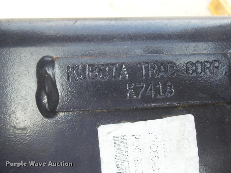 image for item DG9661 Kubota excavator bucket