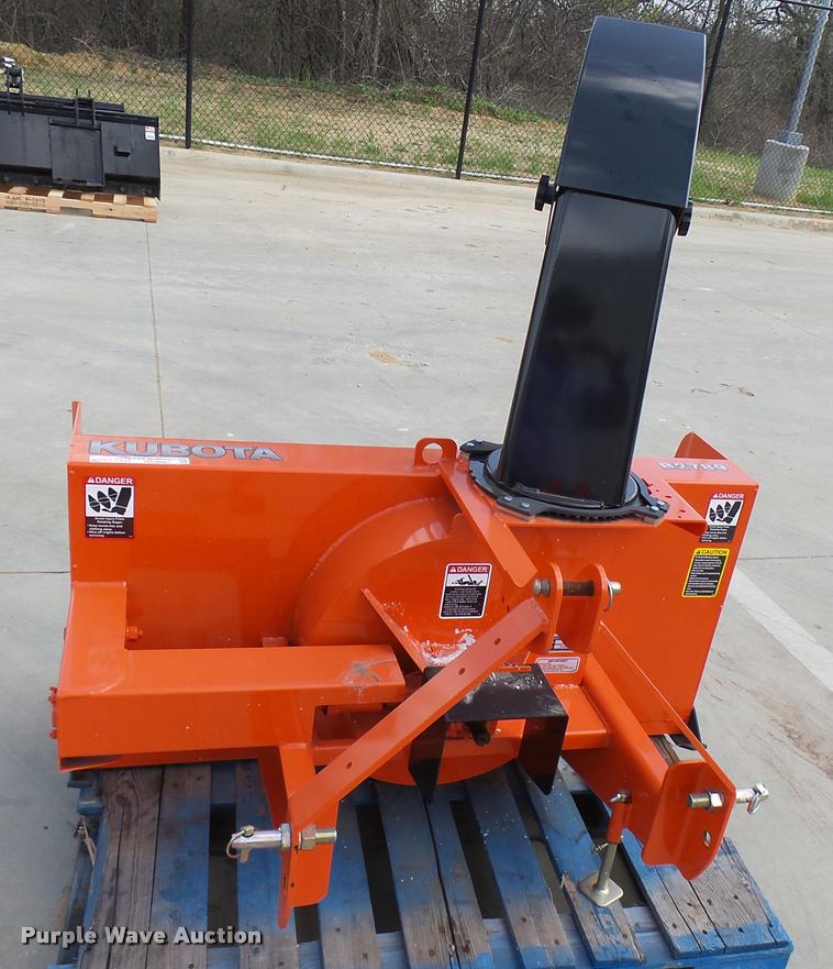 image for item DG9667 Kubota B2789 snow blower