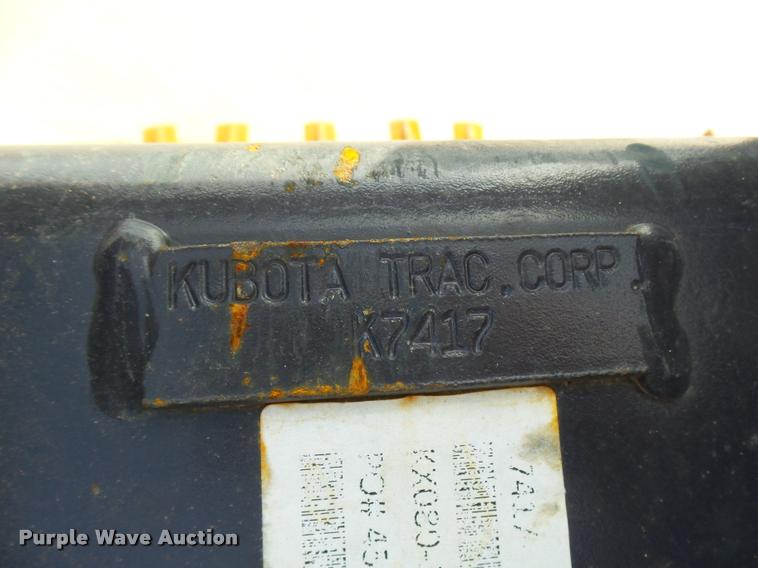 image for item DG9671 Kubota excavator bucket