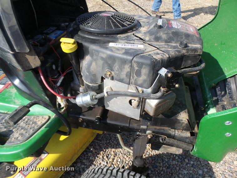 image for item DI9699 John Deere L120D lawn mower