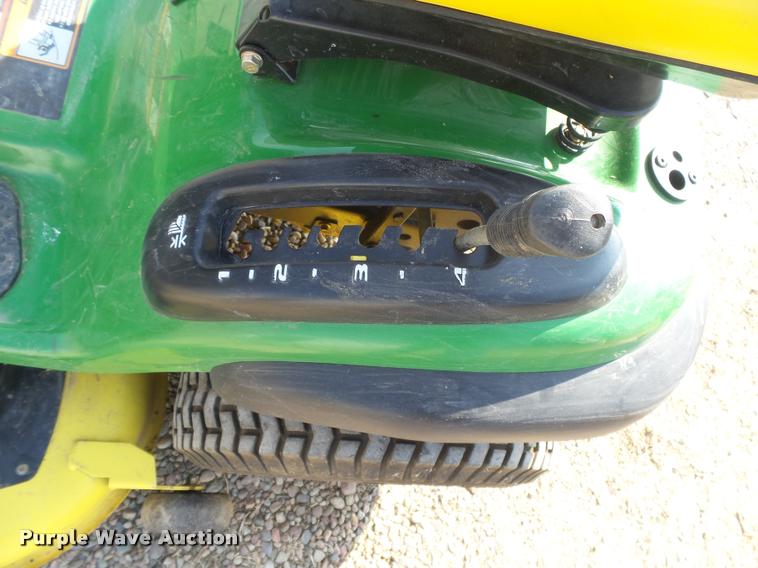 image for item DI9699 John Deere L120D lawn mower