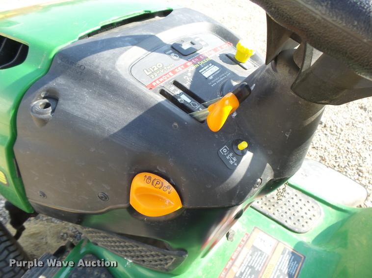image for item DI9699 John Deere L120D lawn mower
