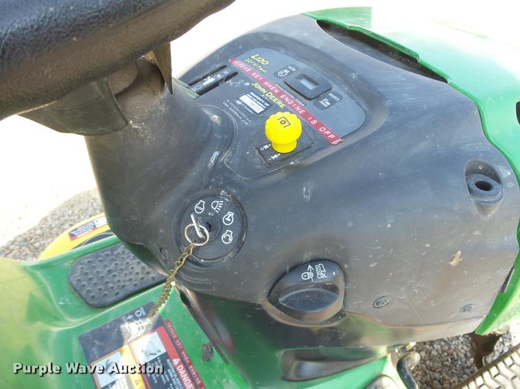 image for item DI9699 John Deere L120D lawn mower