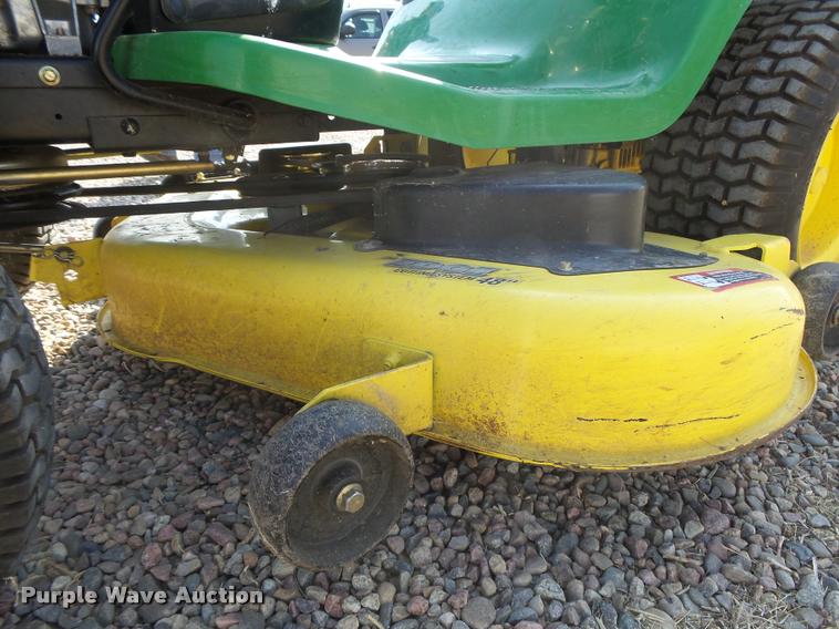 image for item DI9699 John Deere L120D lawn mower