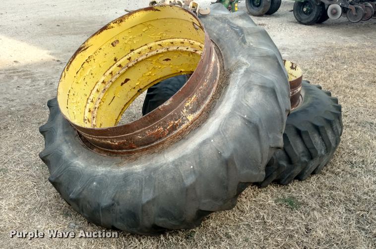 image for item DI9794 18.4-38 clamp-on dual tires