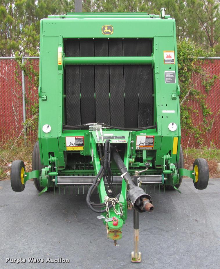 image for item DT9529 2014 John Deere 459 Mega Wide Plus round baler