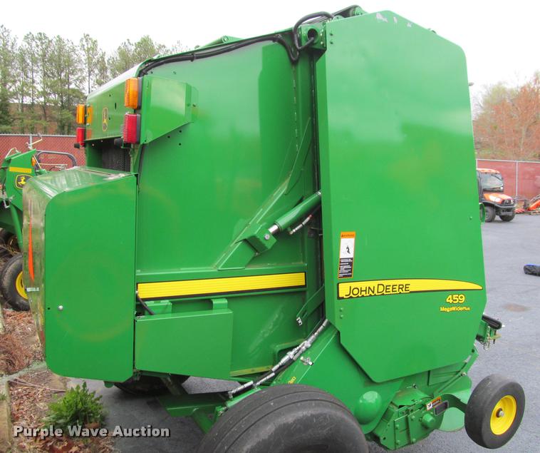 image for item DT9529 2014 John Deere 459 Mega Wide Plus round baler