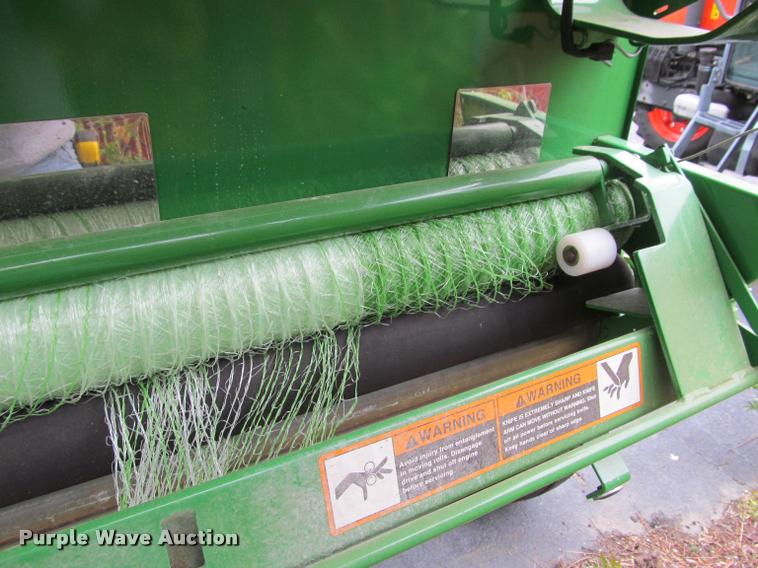image for item DT9529 2014 John Deere 459 Mega Wide Plus round baler