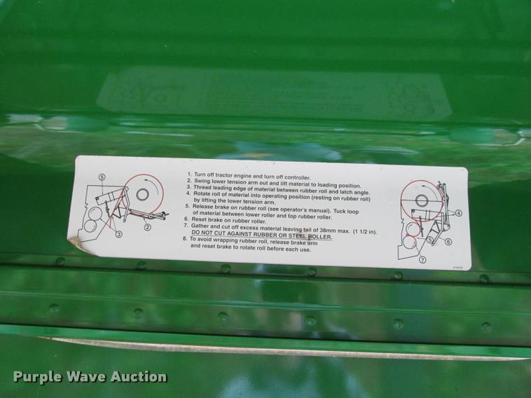 image for item DT9529 2014 John Deere 459 Mega Wide Plus round baler