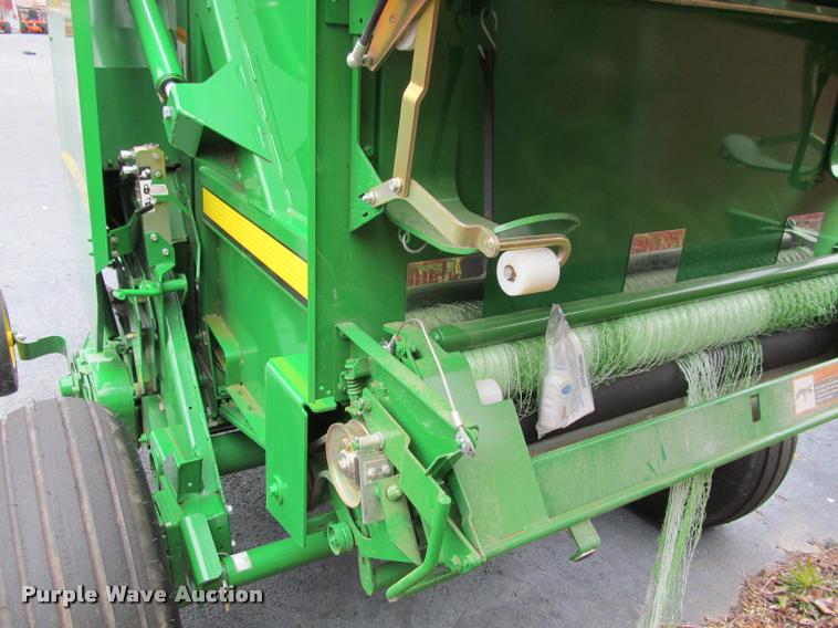 image for item DT9529 2014 John Deere 459 Mega Wide Plus round baler