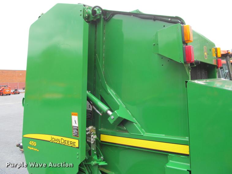 image for item DT9529 2014 John Deere 459 Mega Wide Plus round baler