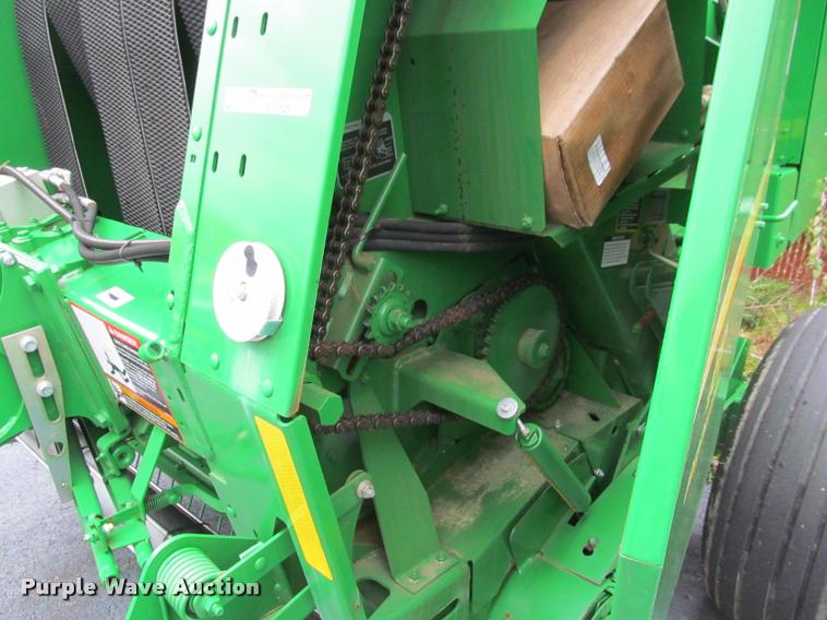 image for item DT9529 2014 John Deere 459 Mega Wide Plus round baler
