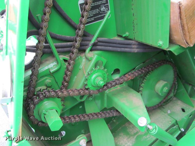 image for item DT9529 2014 John Deere 459 Mega Wide Plus round baler