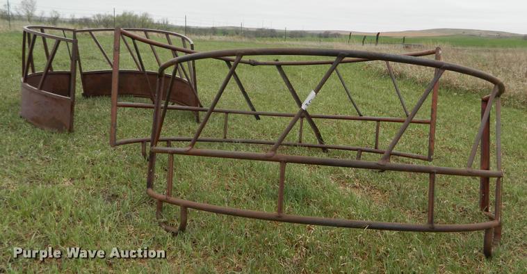 image for item K2620 (4) round bale feeder hoops