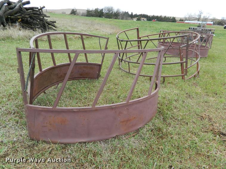 image for item K2620 (4) round bale feeder hoops