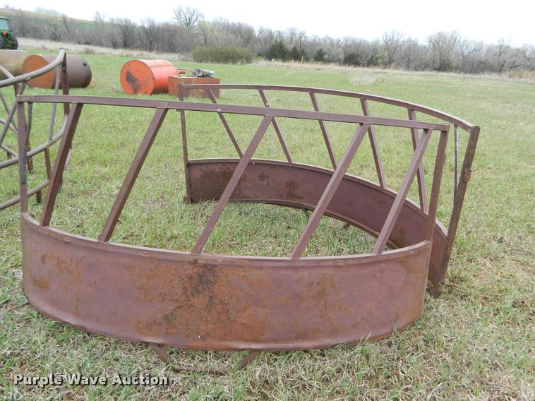 image for item K2620 (4) round bale feeder hoops