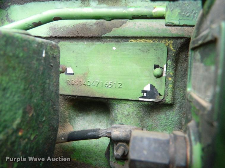 image for item K2633 1975 John Deere 4430 tractor