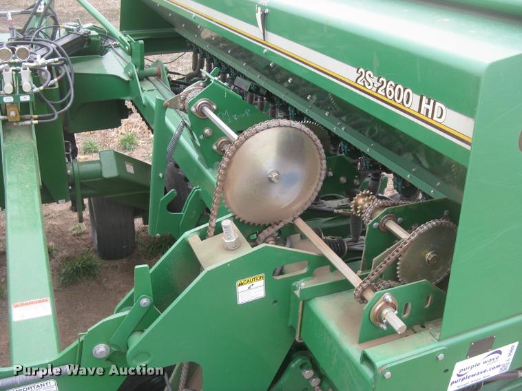 image for item L3989 2008 Great Plains 2S-2600 HDF grain drill
