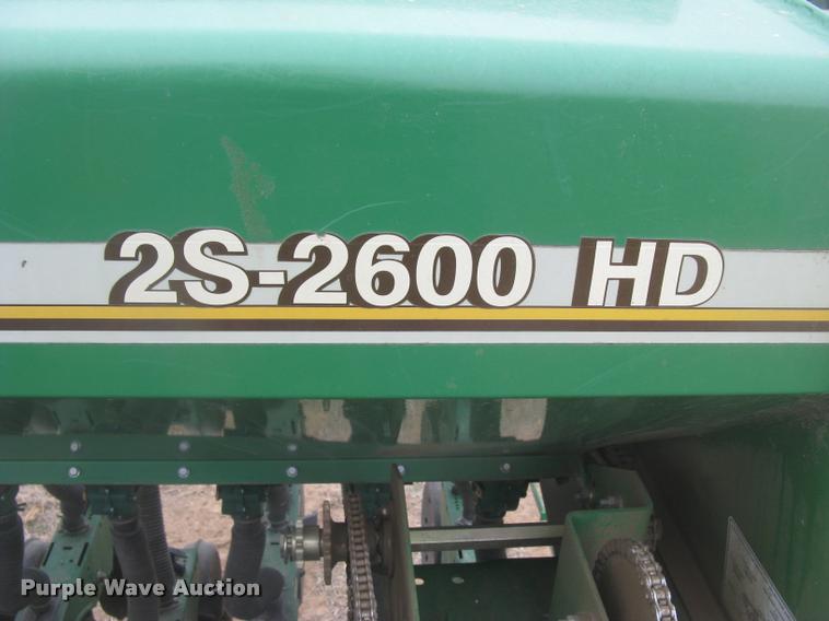 image for item L3989 2008 Great Plains 2S-2600 HDF grain drill