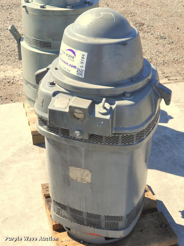 image for item L5184 125HP US Motors hollow shaft electric motor