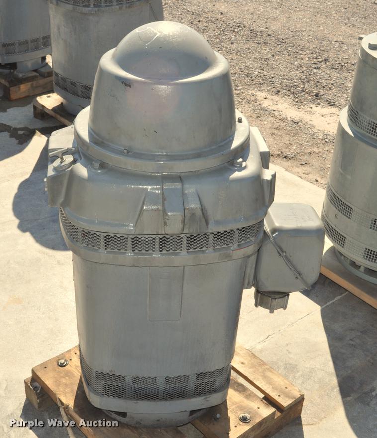 image for item L5184 125HP US Motors hollow shaft electric motor