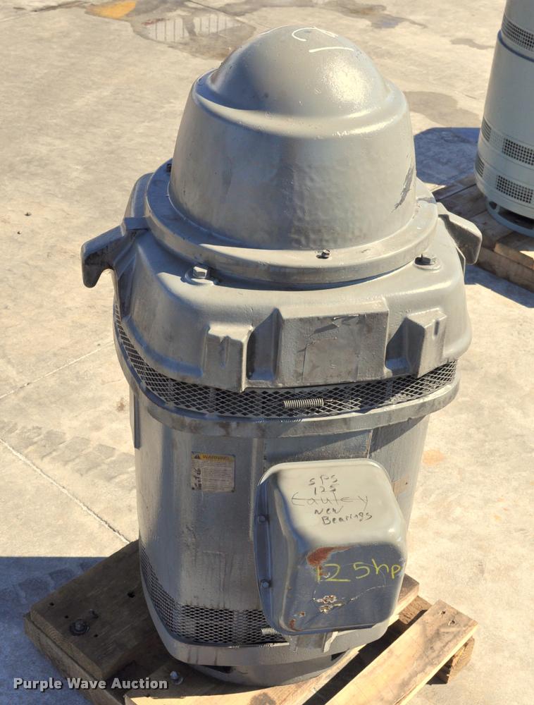 image for item L5184 125HP US Motors hollow shaft electric motor