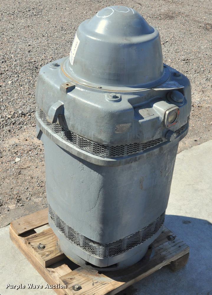 image for item L5185 100HP US Motors hollow shaft electric motor