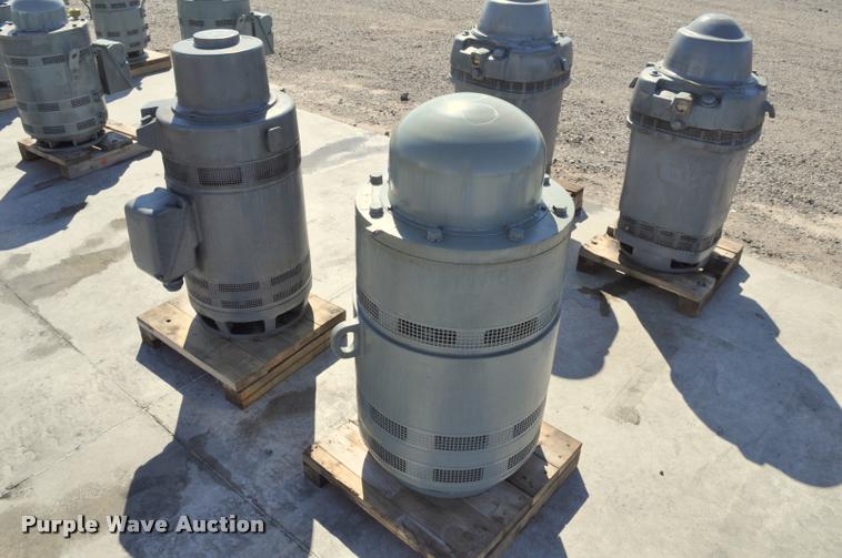 image for item L5187 100HP GE hollow shaft electric motor