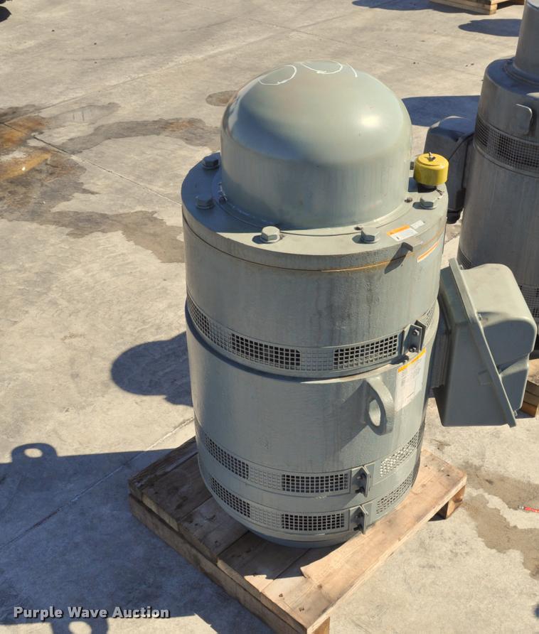 image for item L5187 100HP GE hollow shaft electric motor