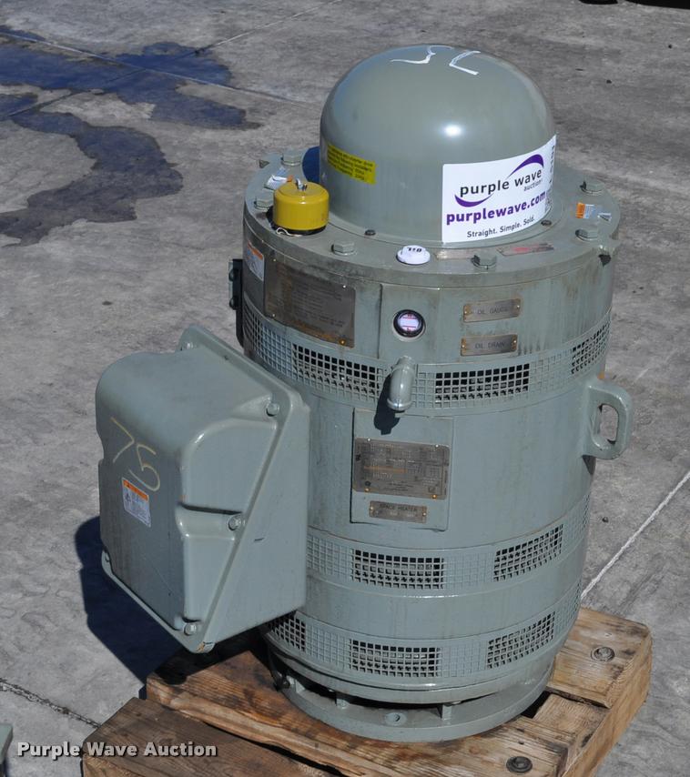 image for item L5191 75HP GE hollow shaft electric motor