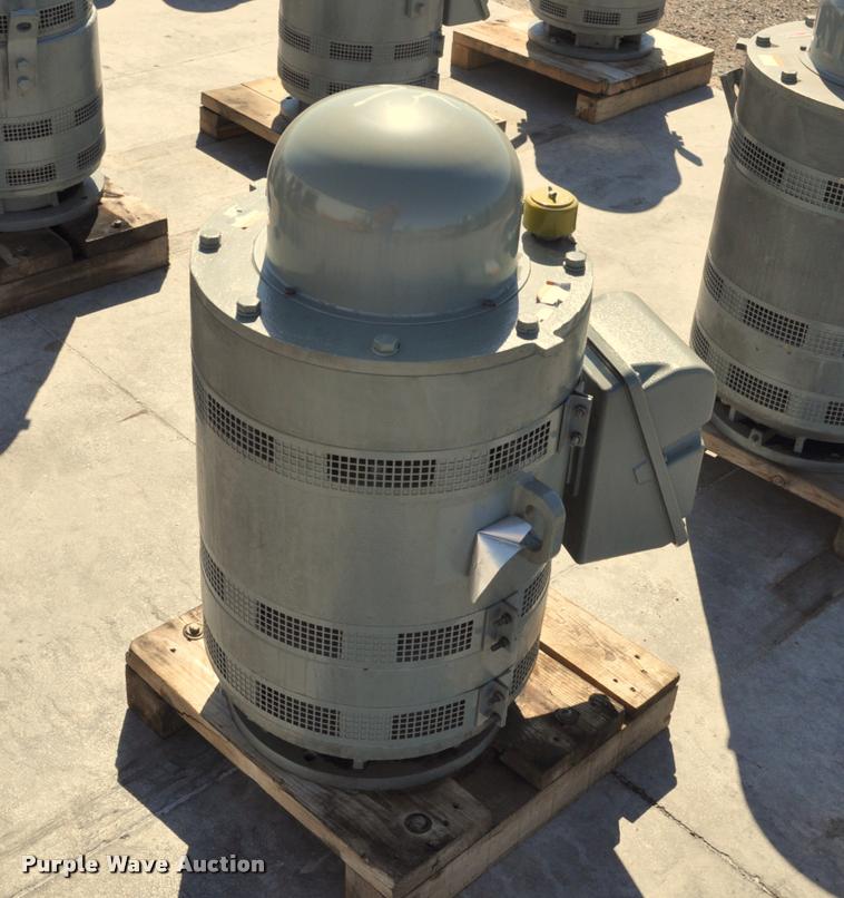 image for item L5191 75HP GE hollow shaft electric motor