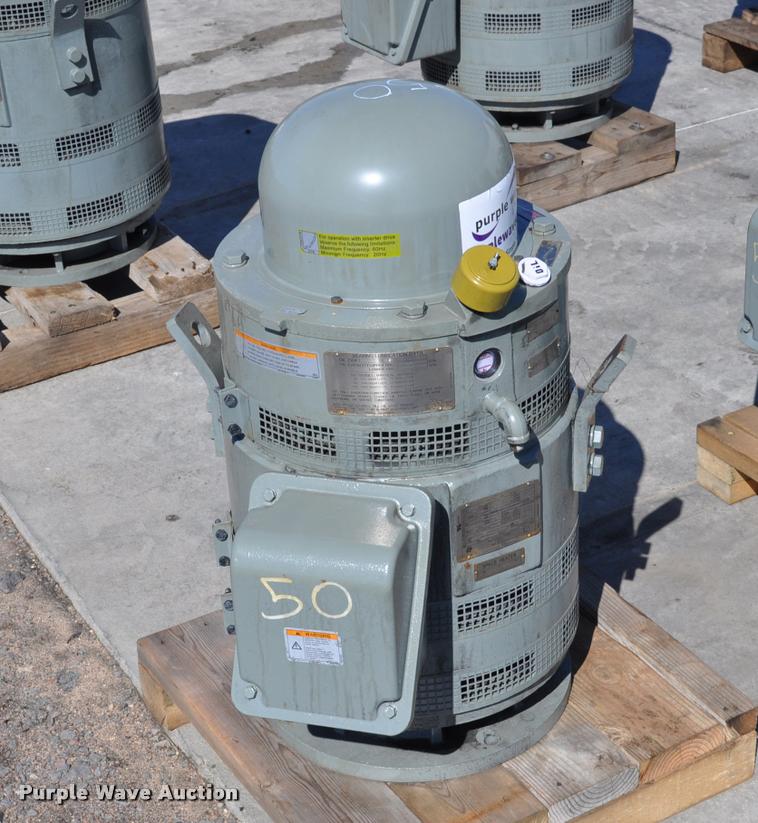 image for item L5192 50HP GE hollow shaft electric motor