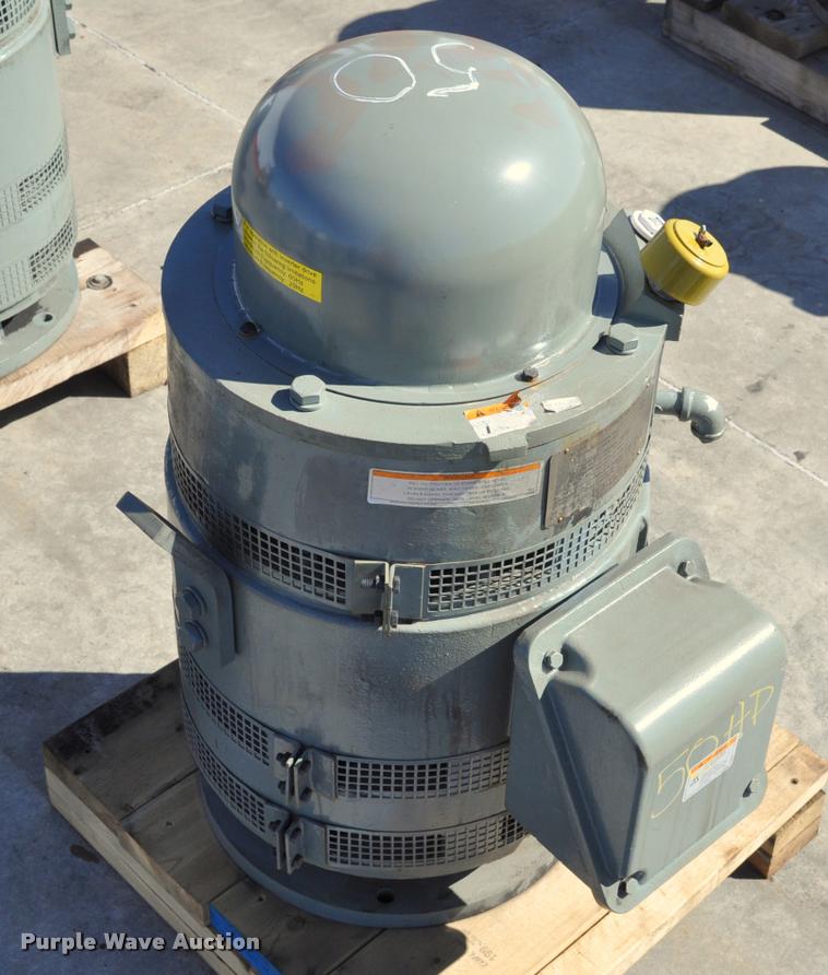 image for item L5193 50HP GE hollow shaft electric motor