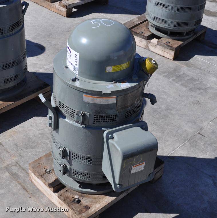 image for item L5194 50HP GE hollow shaft electric motor