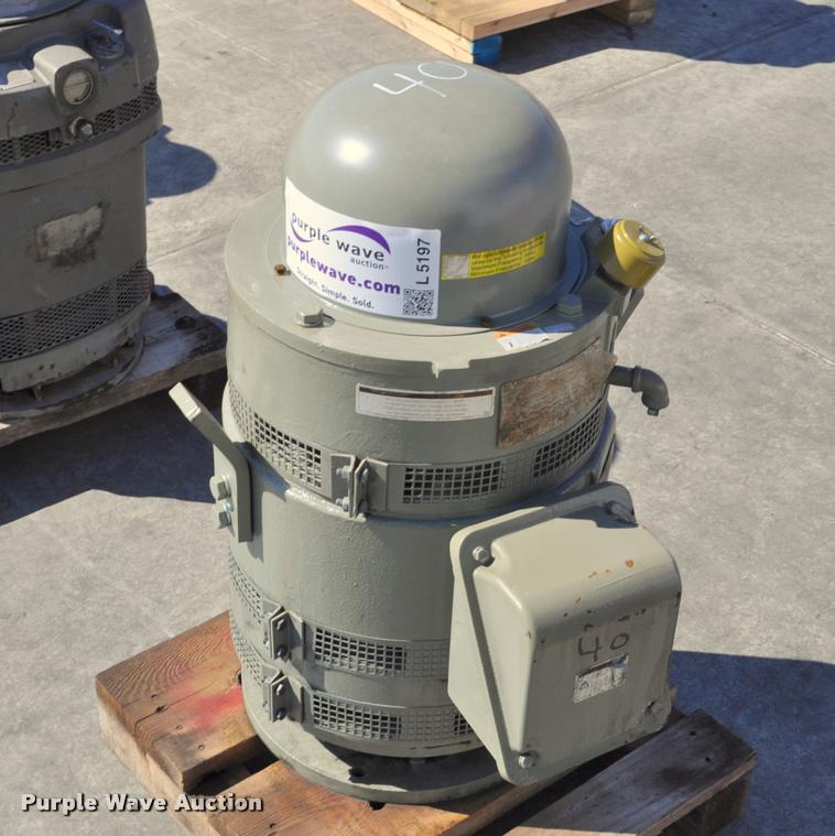 image for item L5197 40HP GE hollow shaft electric motor