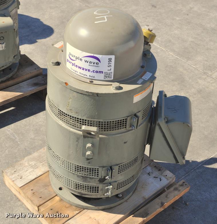 image for item L5198 40HP GE hollow shaft electric motor