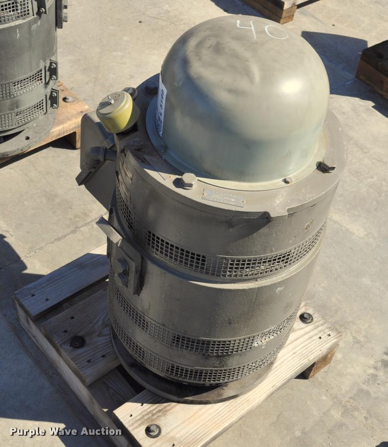 image for item L5199 40HP GE hollow shaft electric motor