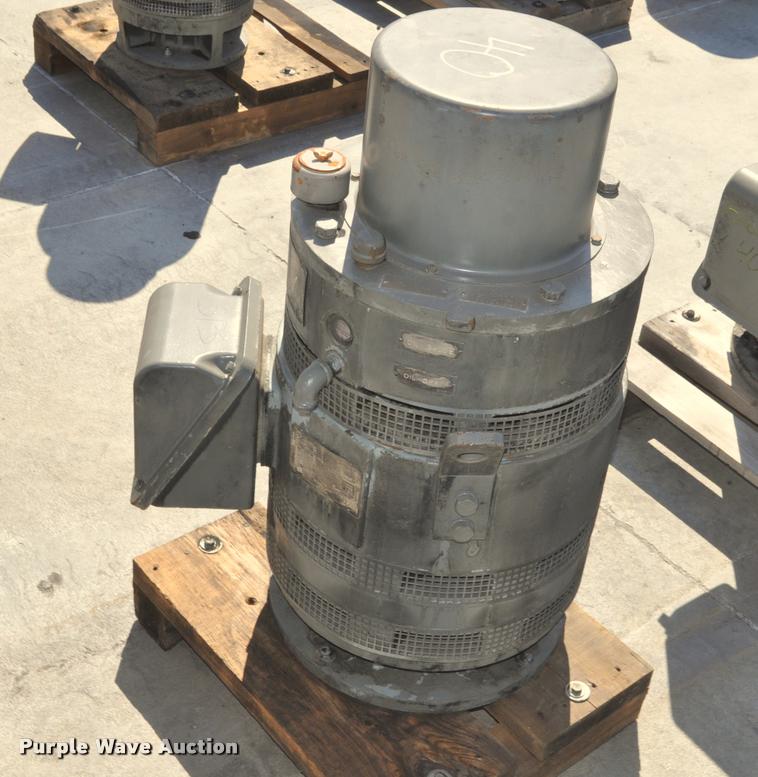 image for item L5200 40HP GE hollow shaft electric motor