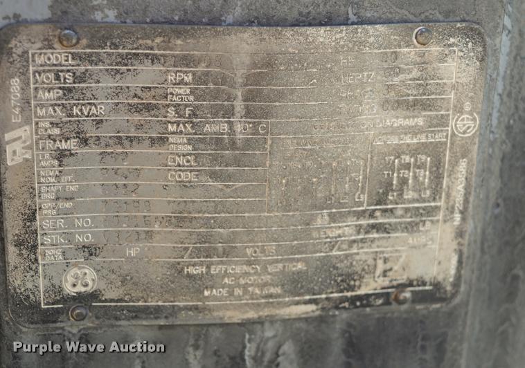 image for item L5200 40HP GE hollow shaft electric motor