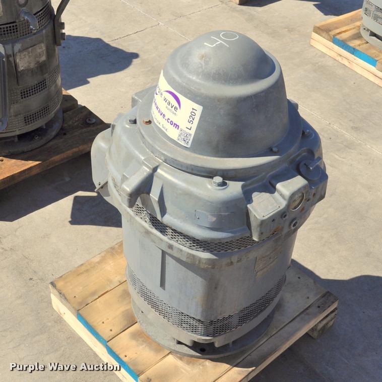 image for item L5201 40HP US Motors hollow shaft electric motor