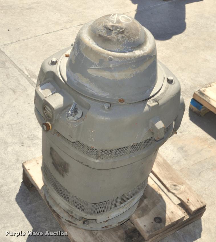 image for item L5202 40HP US Motors hollow shaft electric motor