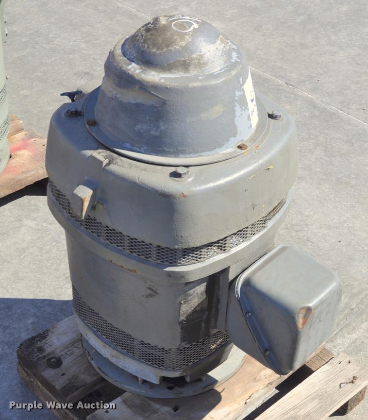 image for item L5202 40HP US Motors hollow shaft electric motor