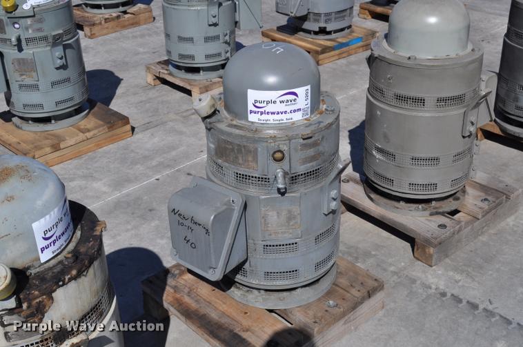 image for item L5203 40HP GE hollow shaft electric motor