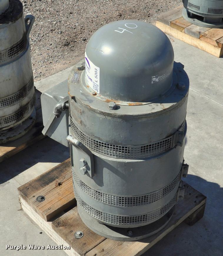 image for item L5203 40HP GE hollow shaft electric motor