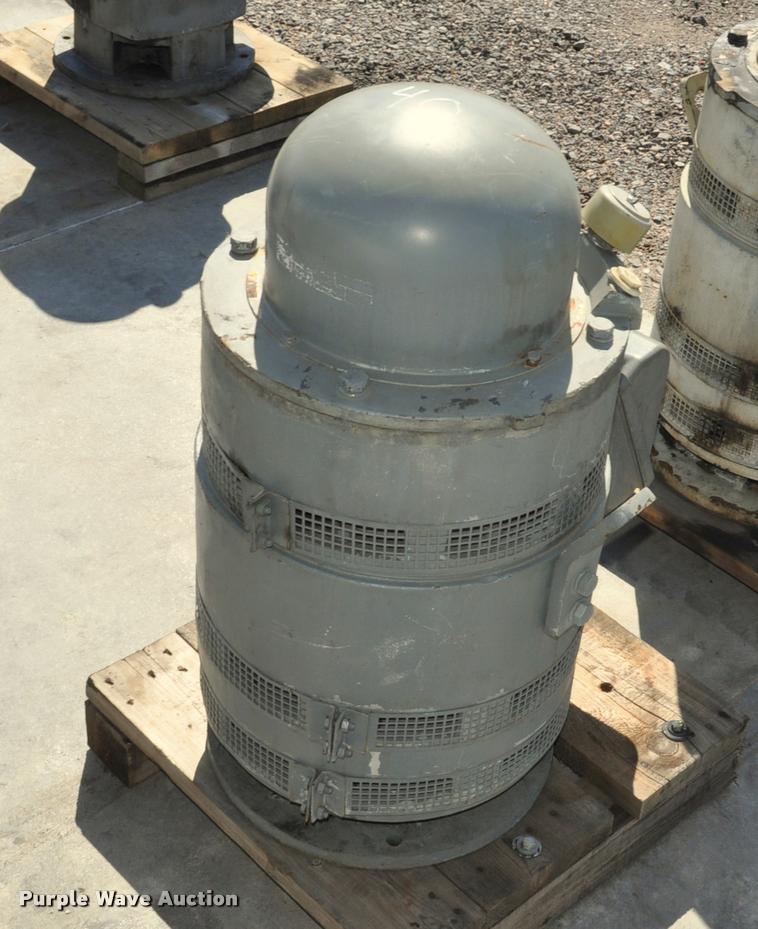 image for item L5203 40HP GE hollow shaft electric motor