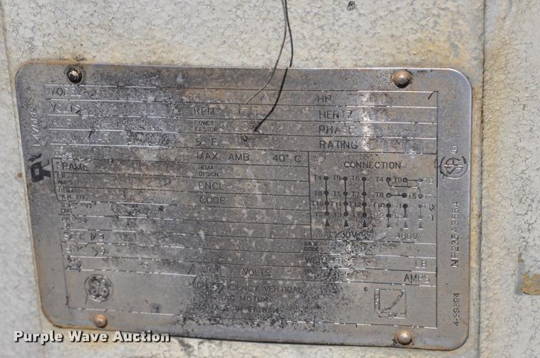 image for item L5204 40HP GE hollow shaft electric motor